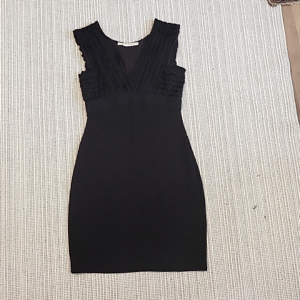 Max Studio Black Bodycon LBD dress size 6